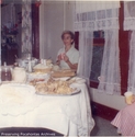 Lucille Sprouse in the Galford Kitchen at Csss, W.Va.