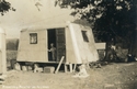 Children at the Brooks Family Trailer at Dunmore Springs
