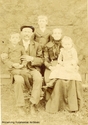 Portrait of Napoleon Gragg with Wife and Children