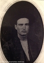 Tintype Portrait of Unknown Man, John W. Wooddell Family from Northern Pocahontas County