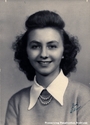 Portrait of Unknown Woman taken during World War II - signed &quot;Love, Eileen&quot;