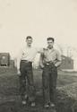 CCC Workers Noble Shaffer and Clifford Perry at Camp Price