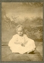 Portrait of Georgia Pearl Carter at Age 2 in Marlinton, W.Va.