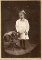 Portrait Clark Carter at Age 4 in Marlinton, W.Va.